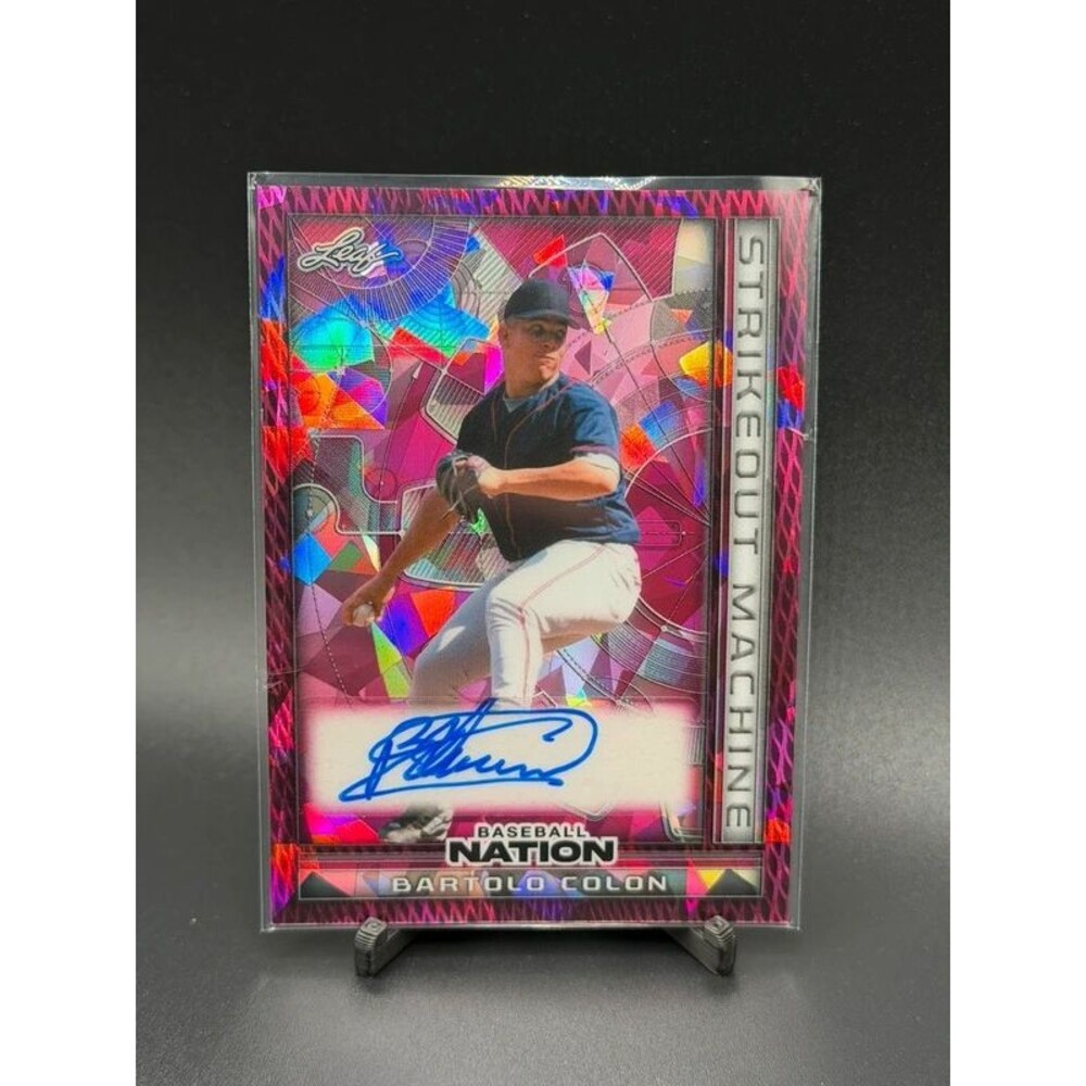 Bartolo Colon numbered Auto 5/6